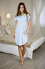 Preview - Light Blue Women's Nightgown