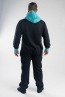 Preview - Black Turquoise Onesie