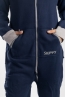 Preview - Navy Silver Onesie