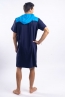Preview - Navy Blue Men's Nightgown