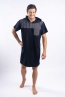 Preview - Black Grey Men's Nightgown