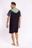 Preview - Black Green Men's Nightgown