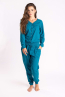 Preview - Petrol Ladies Pyjama Overall