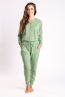 Preview - Dusty Green Ladies Pyjama Overall