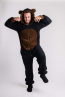 Preview - Black Bear Teddy Onesie