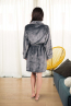 Preview - Grey Women's Bathrobe