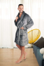 Preview - Grey Men's Bathrobe