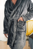 Preview - Grey Men's Bathrobe