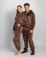 Preview - Mocha Coffee Velour Onesie