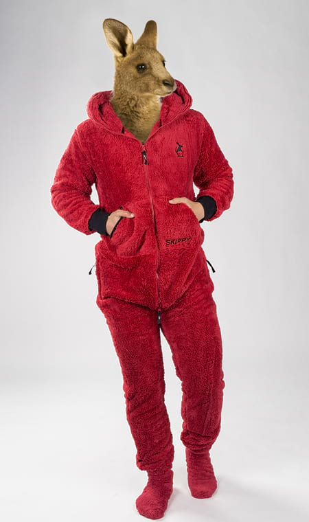 Red Teddy Onesie