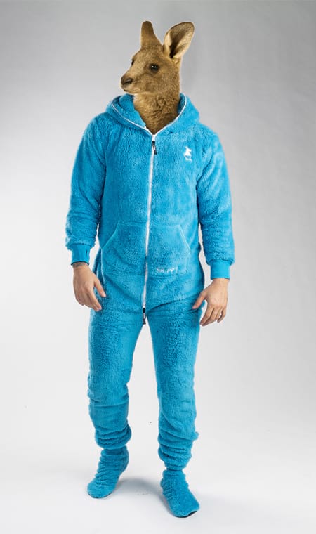 Blue Teddy Onesie