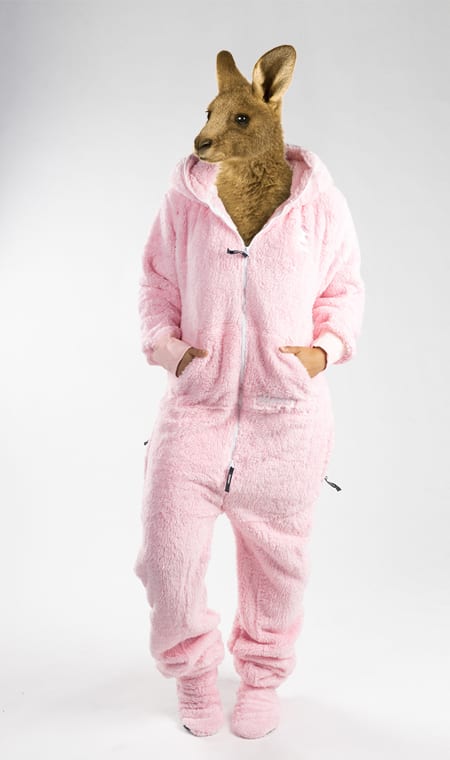 Pink Teddy Onesie