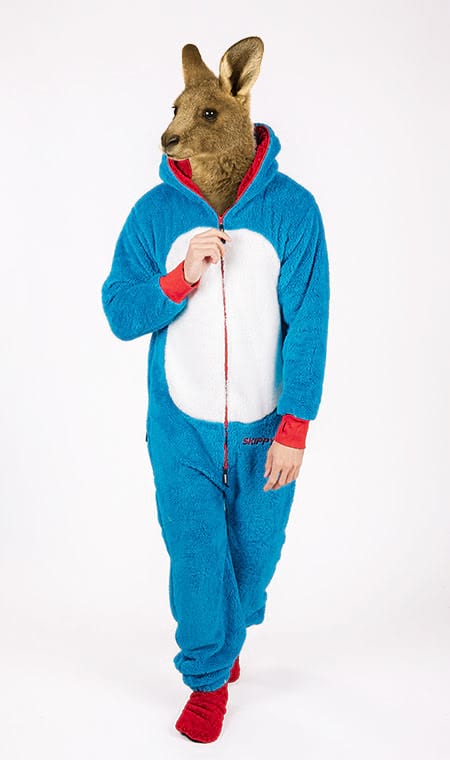 Blue Unicorn Teddy Onesie