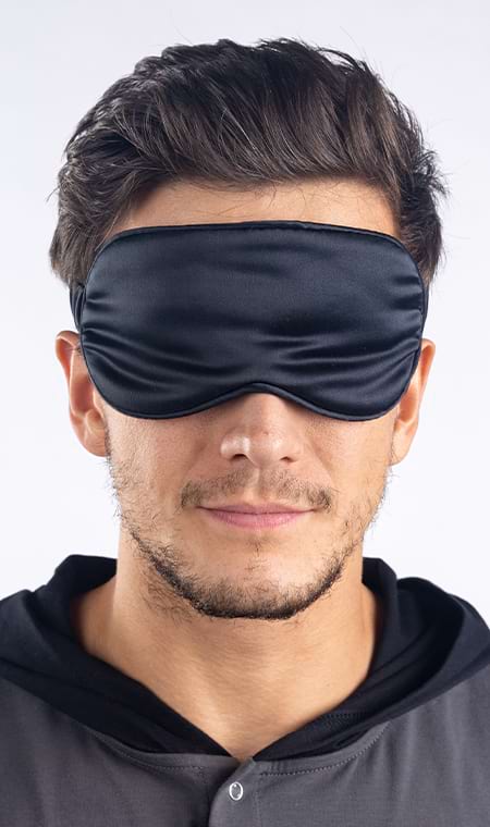 Black Silk Sleep Mask