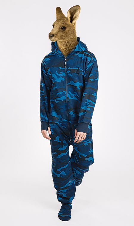 Camo Navy Onesie