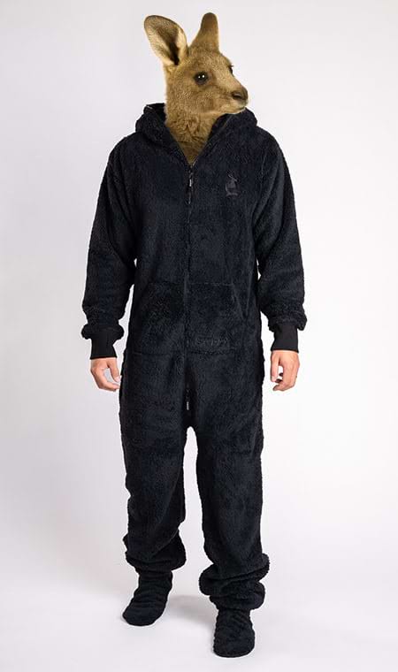 Black Teddy Onesie