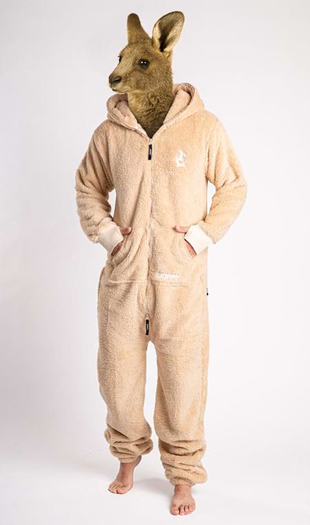 Dusty Beige Teddy Onesie