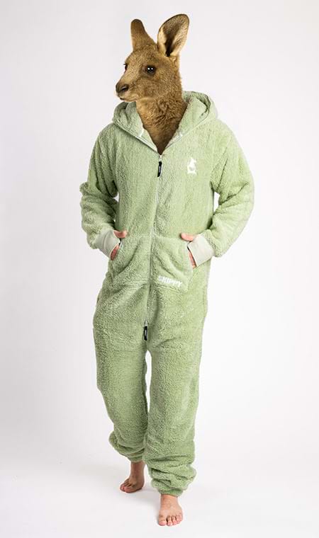 Dusty Sage Teddy Onesie