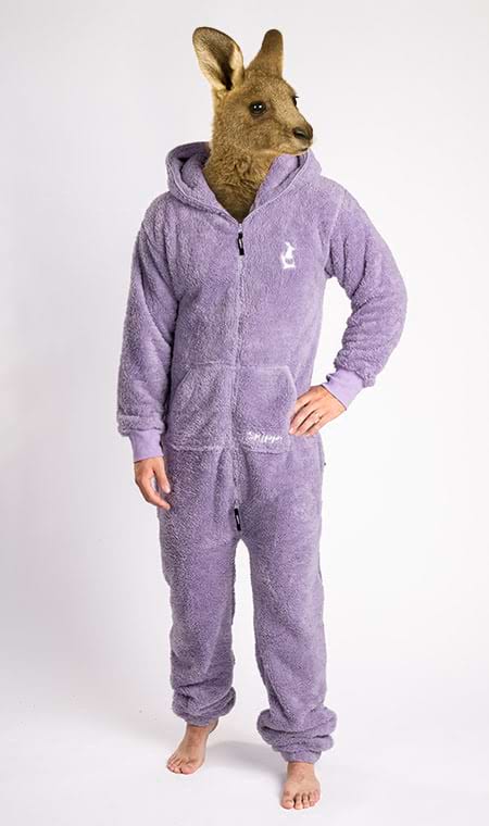 Dusty Lilac Teddy Onesie