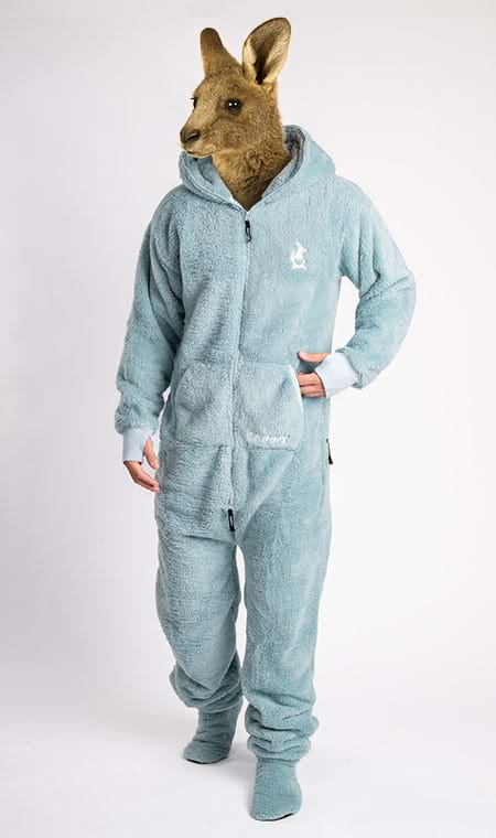 Dusty Mint Teddy Onesie