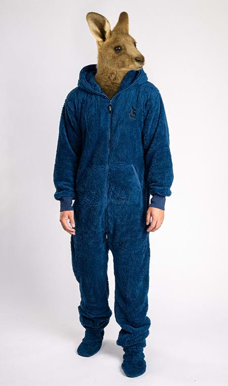 Dusty Blue Teddy Onesie