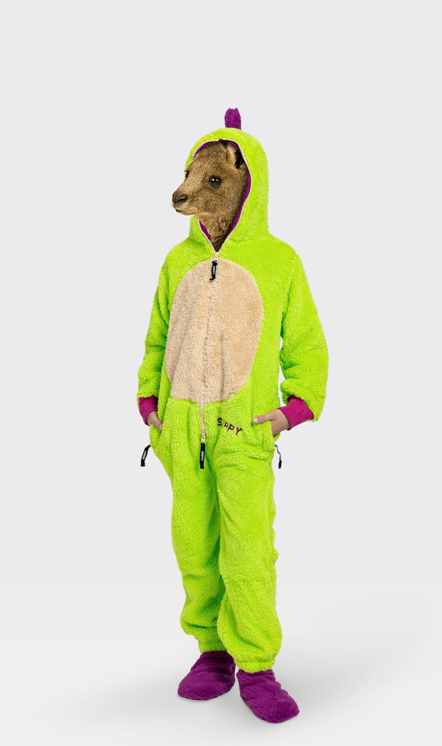 Jungle Dragon Teddy Kids Onesie