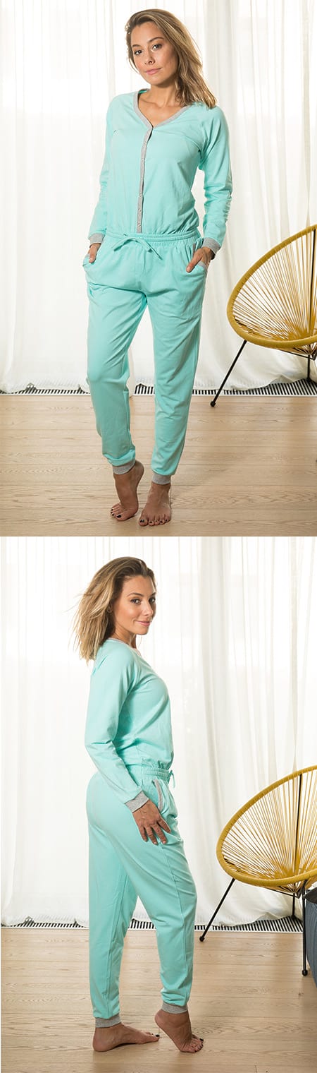 Mint Ladies Pyjama Overall